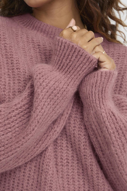 Sbgulvig Bellis Knit Blouse Nostalgia Rose