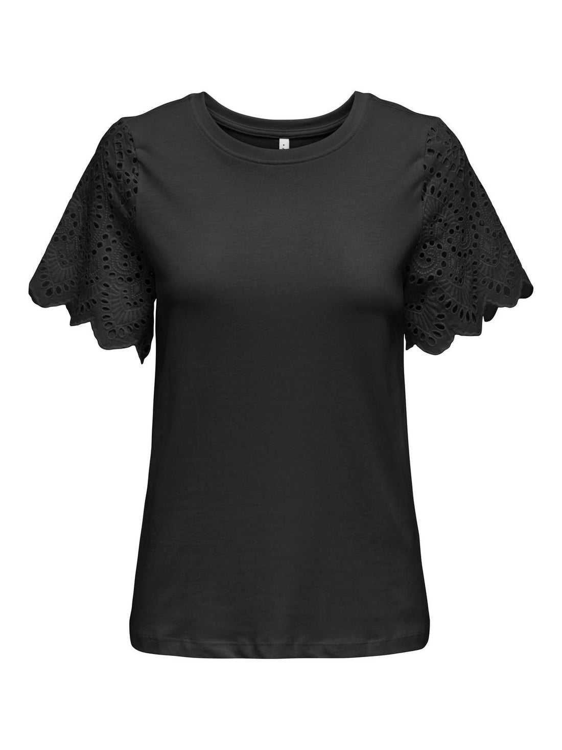 ONLEBBA LIFE S/S LACE TOP JRS Sort