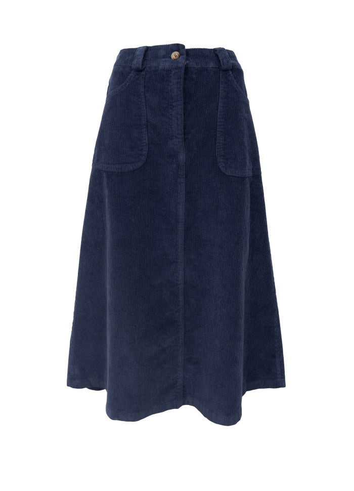 BCCORA CORDUROY SKIRT Navy Blazer
