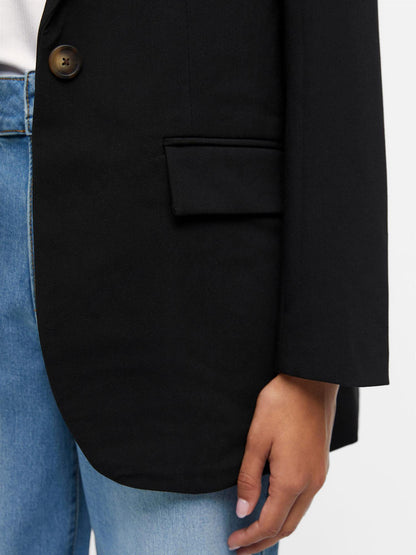 OBJSIGRID L/S BLAZER Svart
