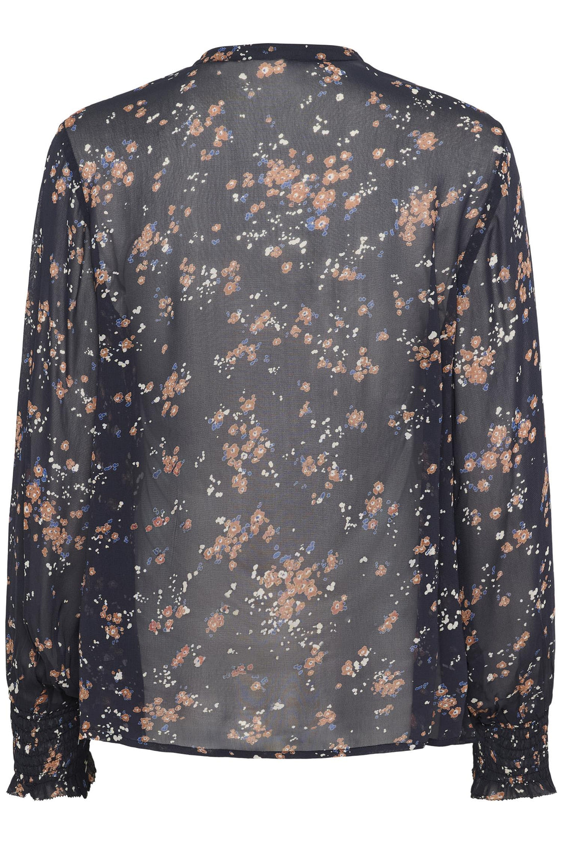 Varinkapw Bl Dark Navy Mini Flower Print