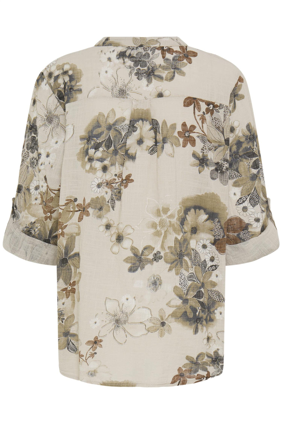 Sbalexia Fl Blouse Sandshell