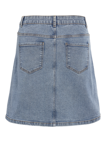 NMRONNIE NW  A SHAPE SKIRT VI375LB NOOS Lyseblå