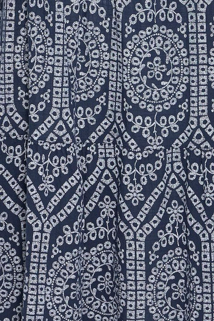 SBALEXA LACE LONG DRESS Navy Blazer