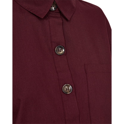 FQFLYNN-SHIRT Vinrød