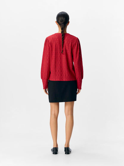 Objlaila L/s Re Top Noos Mørkerød