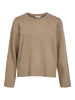 OBJREYNARD SQUARE SLEEVE O-NECK NOOS Humus