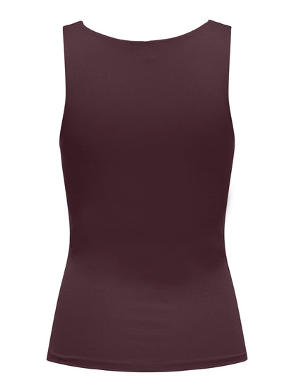 Onlea S/l 2-Ways Fit Top Jrs Noos Mørkelilla