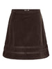 Onlaime Hw Cord Tape Skirt Pnt Ox Mørkebrun