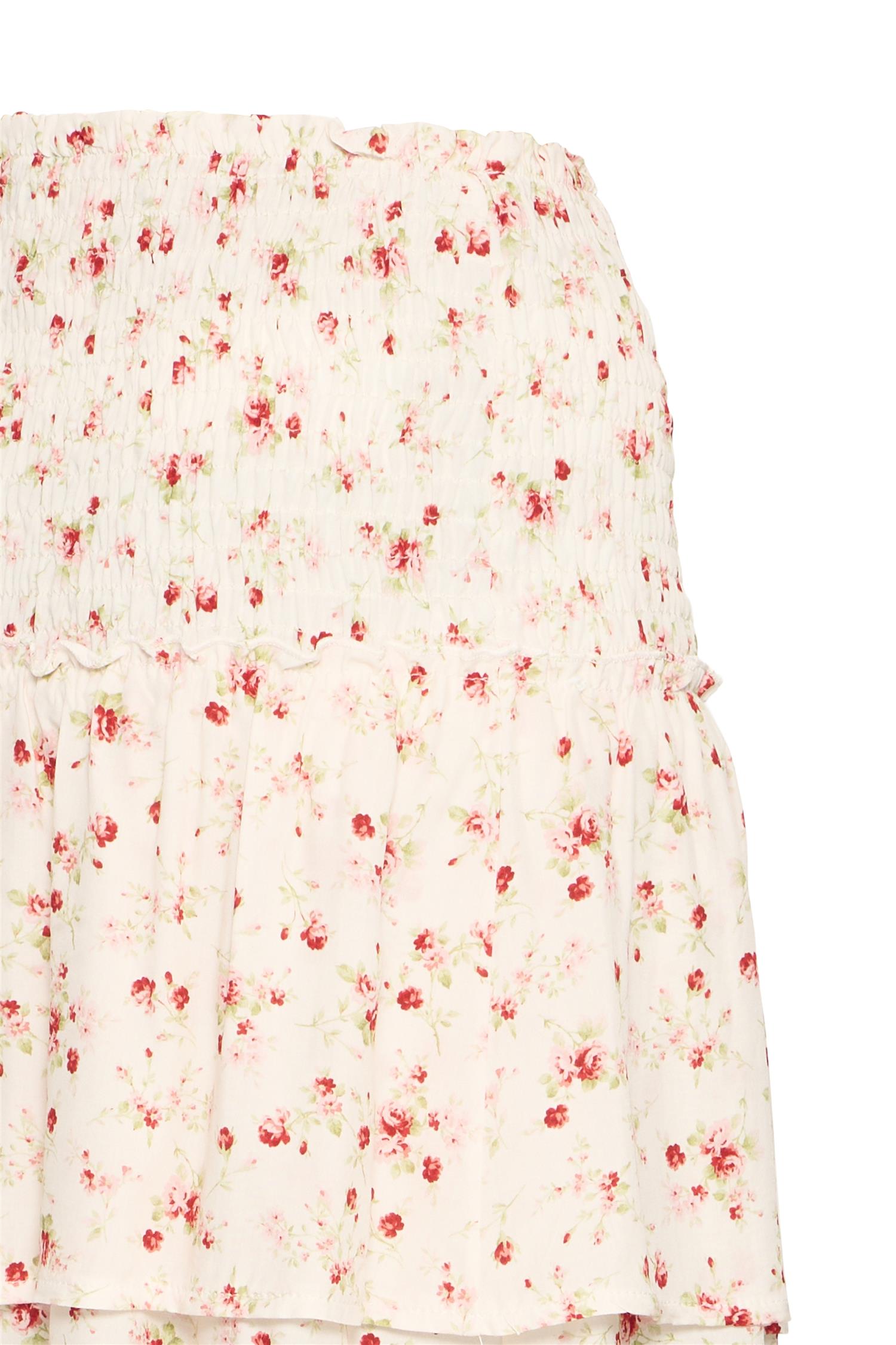 SBGLAZAR SKIRT Rød