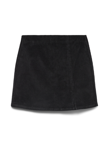 VMLULA NELLY HR SHORT CRDRY SKIRT NOOS Sort