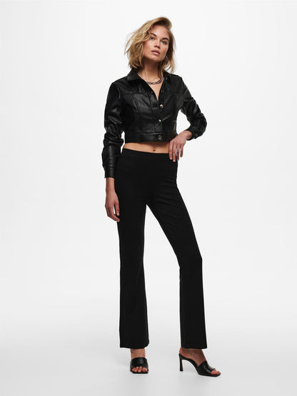 Jdypretty flare pant Svart