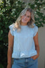 VMKAMMY SL HIGH NECK TOP VMA Blå