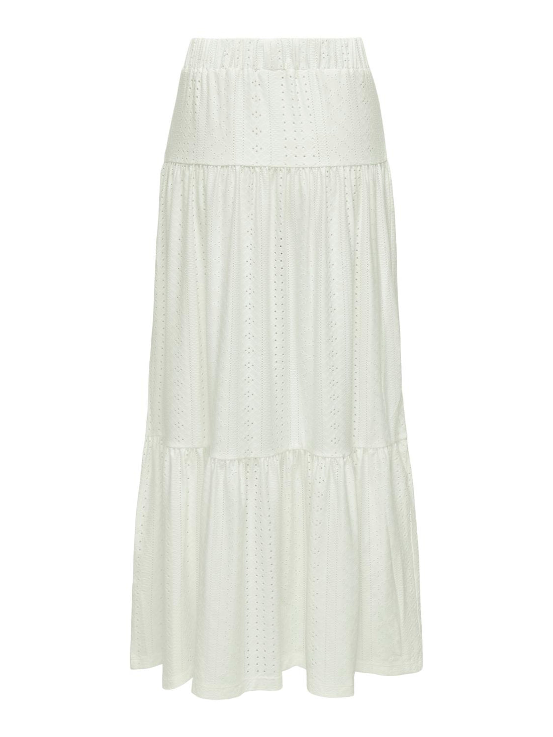 JDYCATHINKA ANCLE SKIRT JRS DIA Hvit