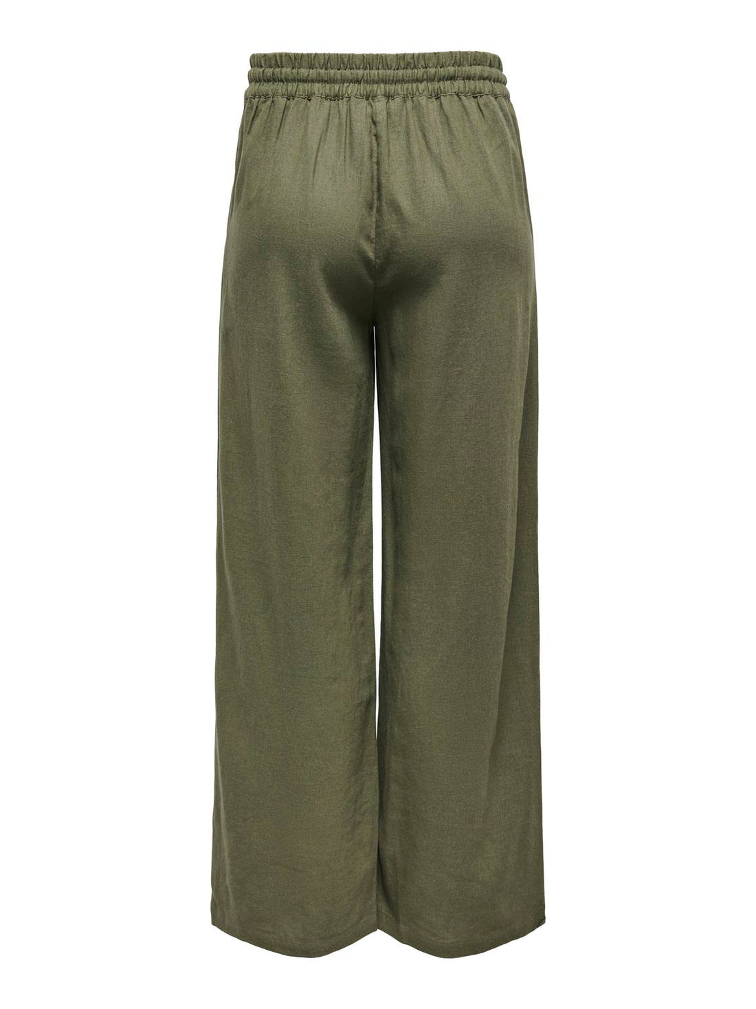 JDYSAY HW LINEN WIDE PANT WVN NOOS Mellomgrønn