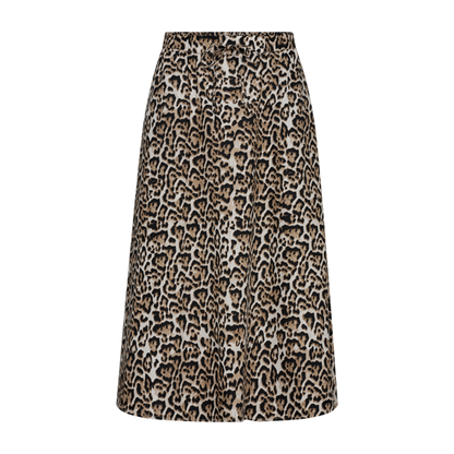 FQMALAY-SKIRT Leopard
