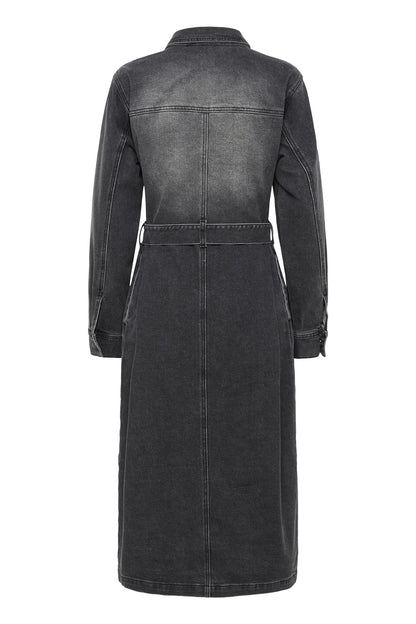 Kaabby Denim Dress Medium Grey Denim