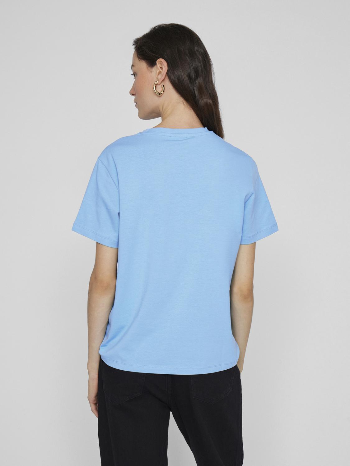 VINORA S/S T-SHIRT - NOOS Lyseturkis