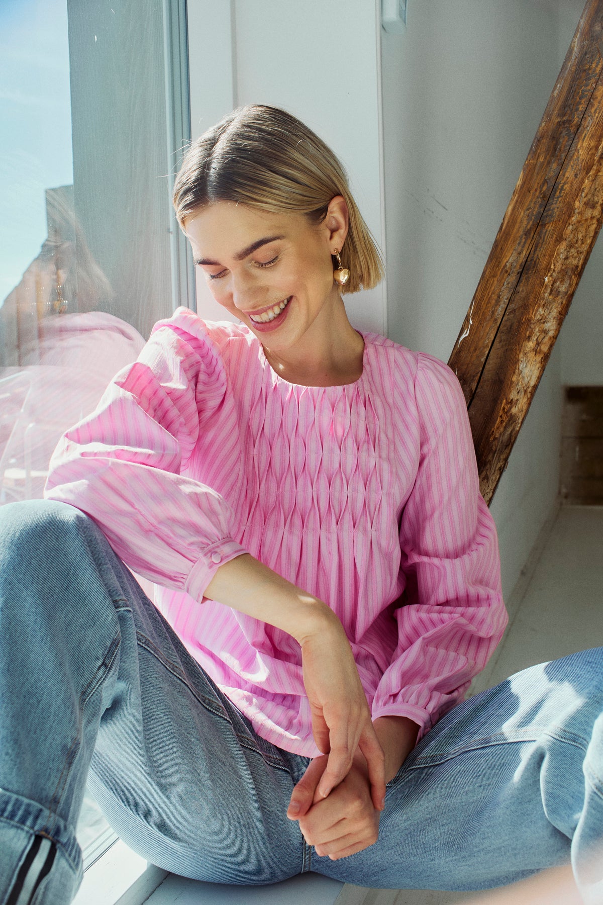 FQISA-BLOUSE Lys Rosa