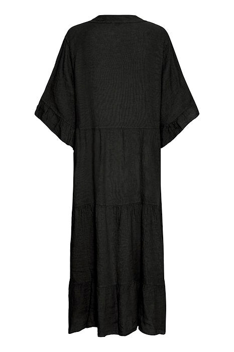 SBFONTANELLE LONG DRESS Jet Black