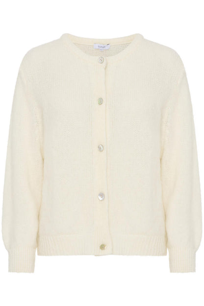 SBGULVIG KNIT CARDIGAN Antique White
