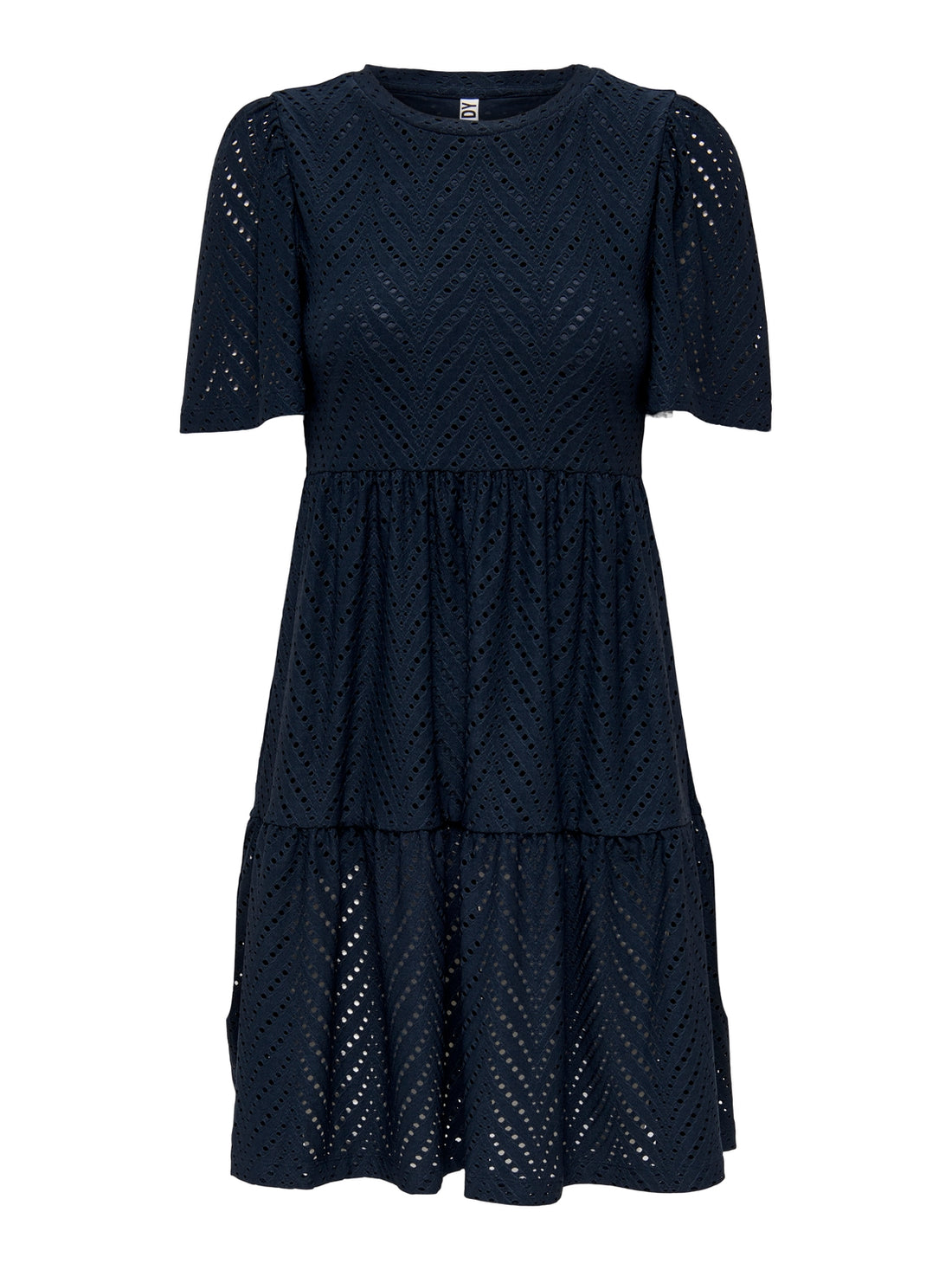 JDYCARLA CATHINKA S/S DRESS JRS NOOS Mørkeblå