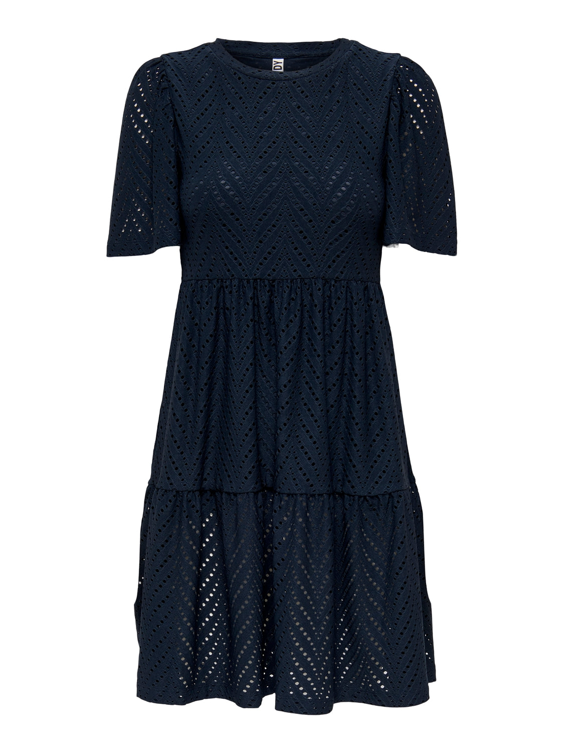 JDYCARLA CATHINKA S/S DRESS JRS NOOS Mørkeblå