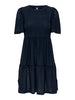 JDYCARLA CATHINKA S/S DRESS JRS NOOS Mørkeblå