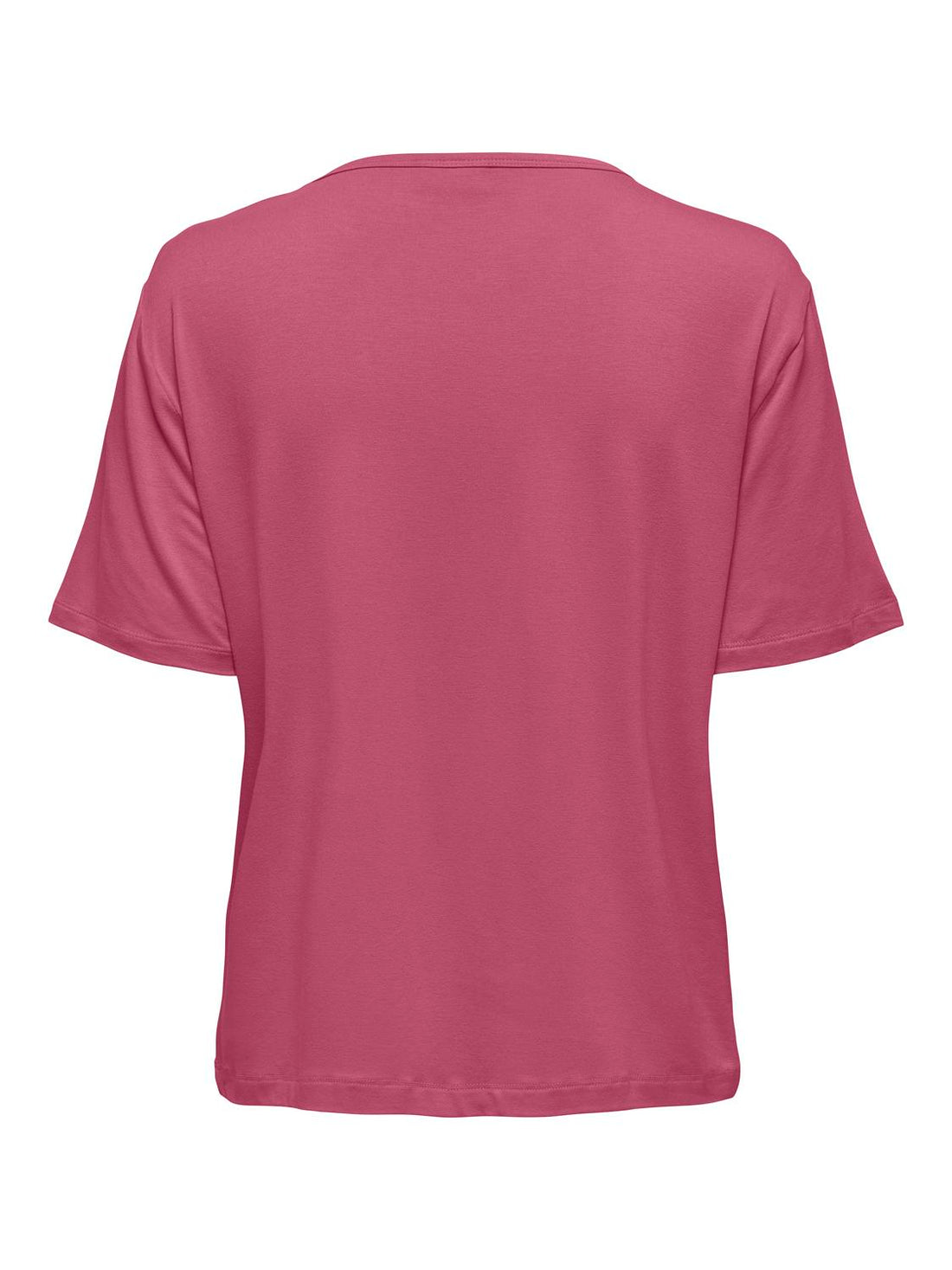 JDYMILA S/S O-NECK TOP JRS Mørkelilla