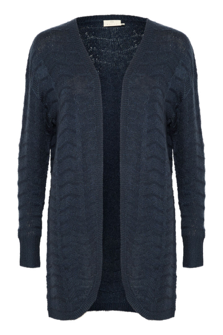 KAEMRIA  KNIT CARDIGAN Midnight Marine