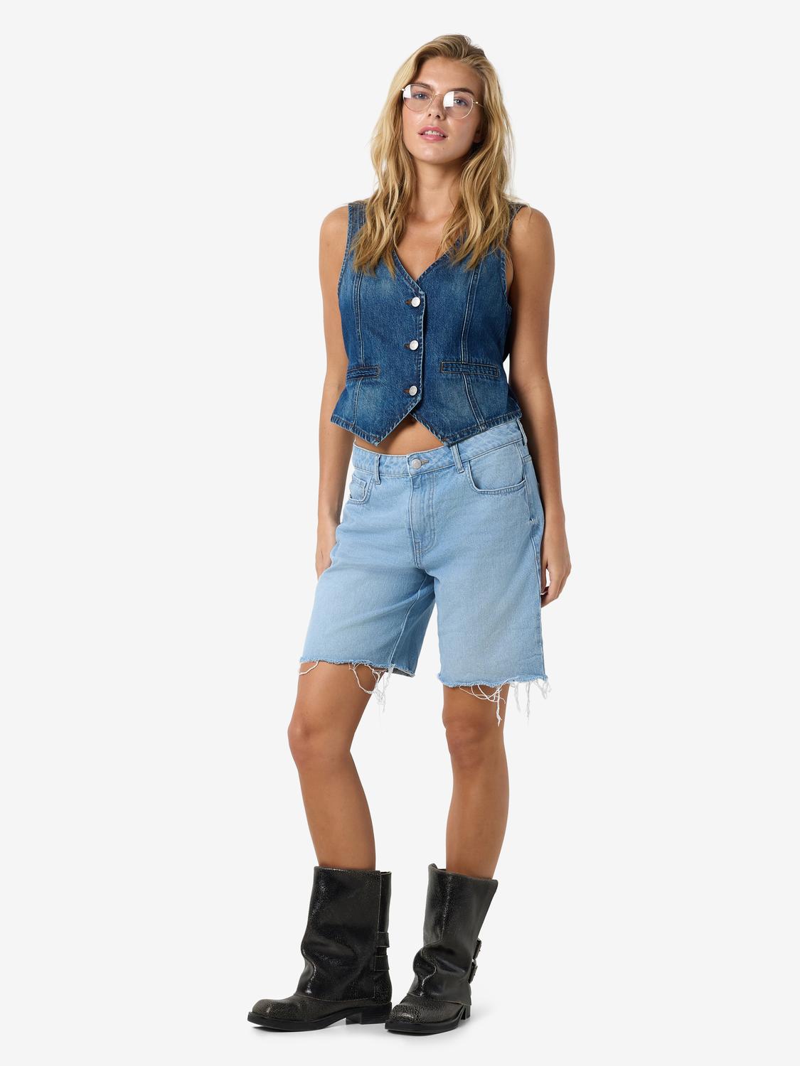 NMHOLLA NW LOOSE SHORT AZ425LB NOOS Lyseblå