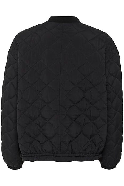 CRMYRA QUILT JACKET Svart
