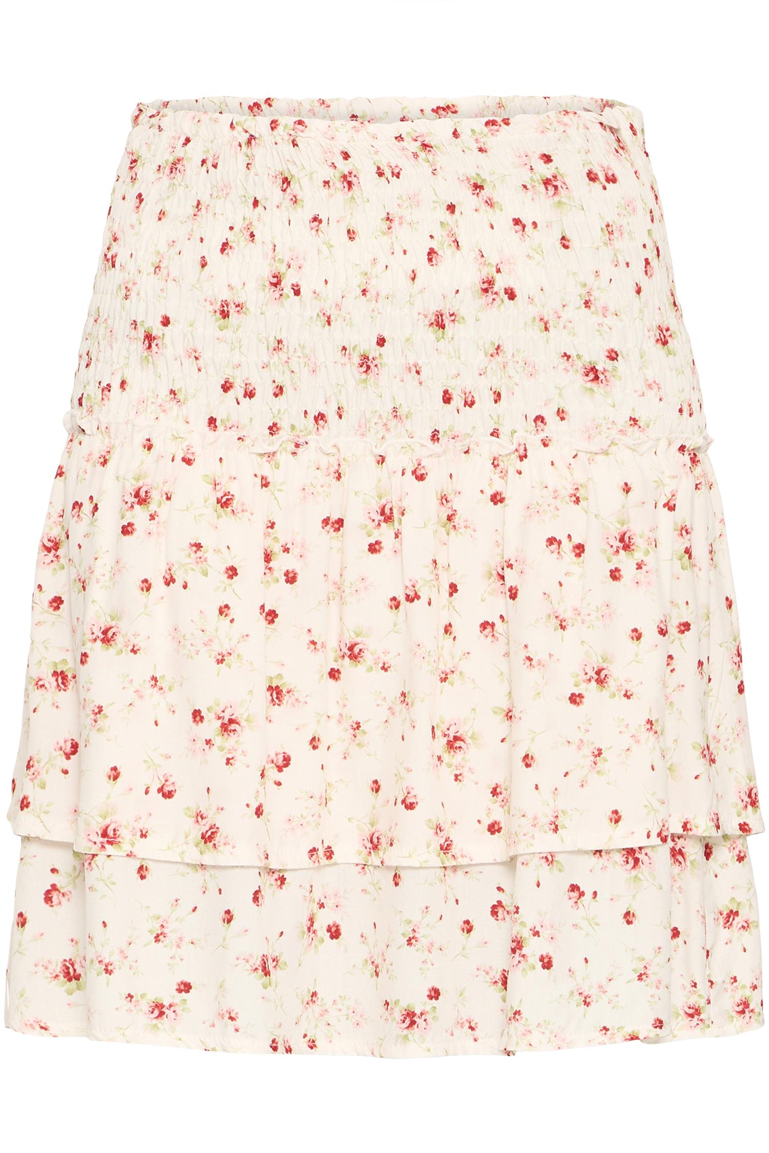 SBGLAZAR SKIRT Rød