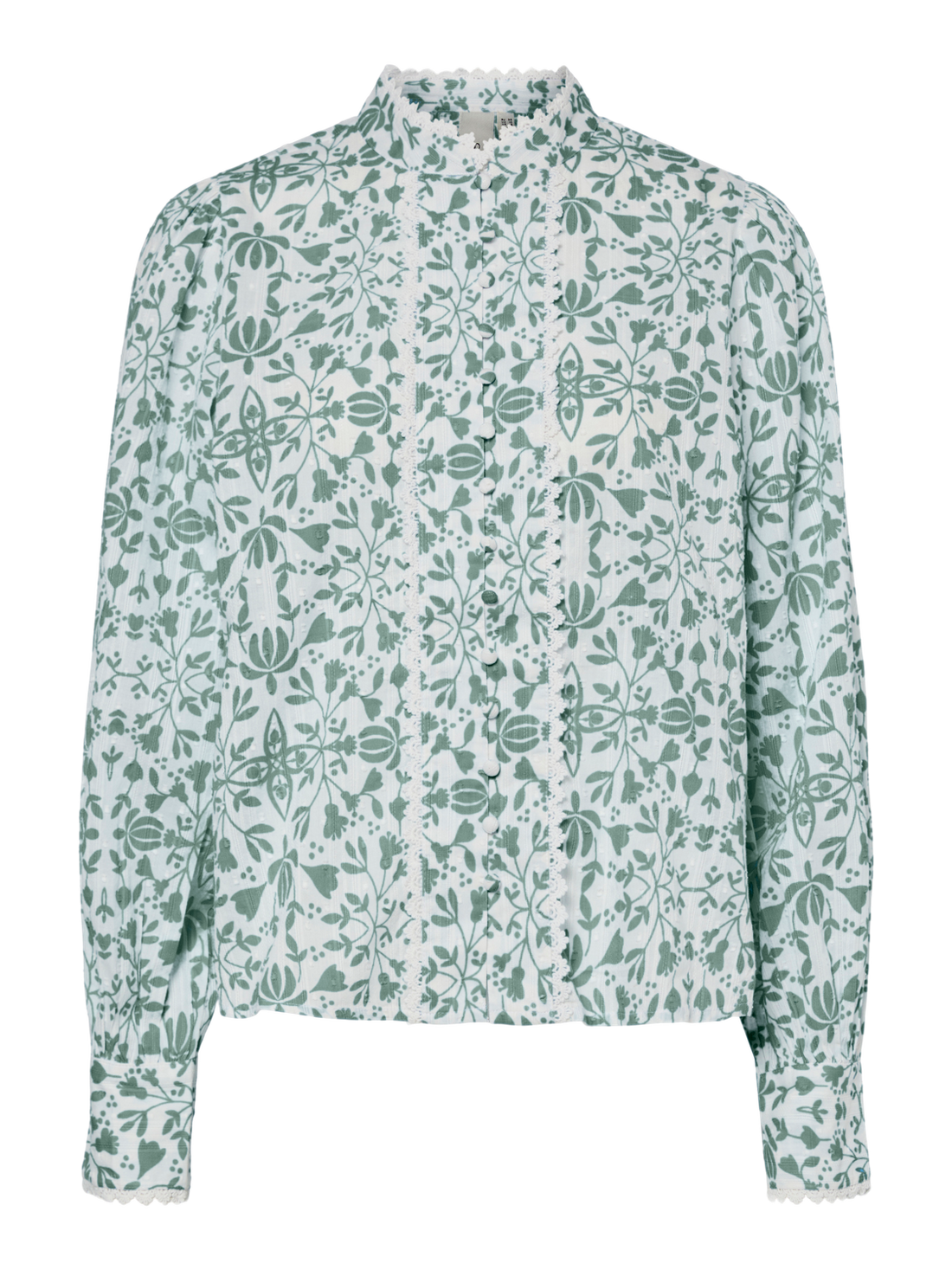 YASVIPS LS SHIRT S. Mellomgrønn