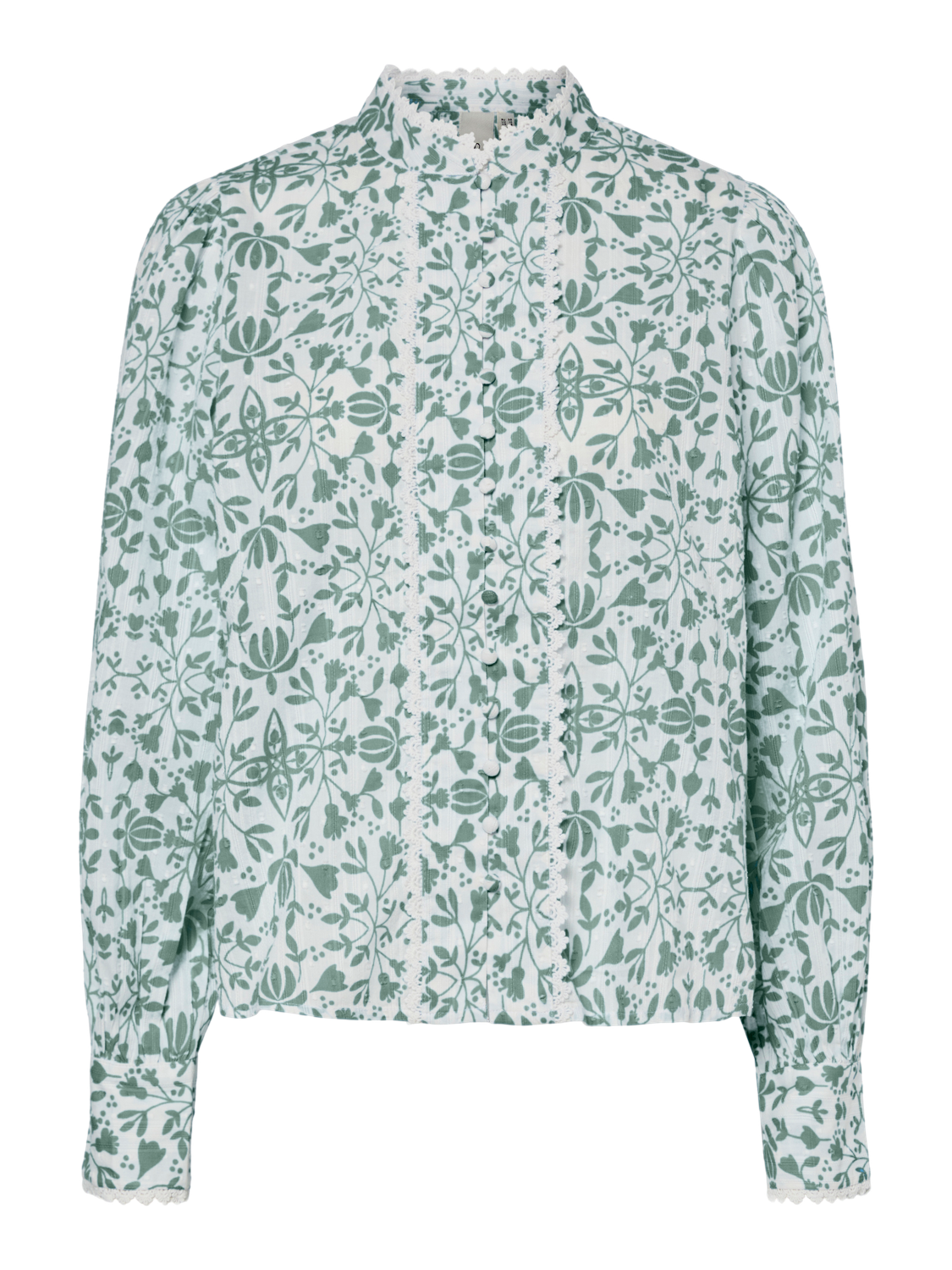 YASVIPS LS SHIRT S. Mellomgrønn