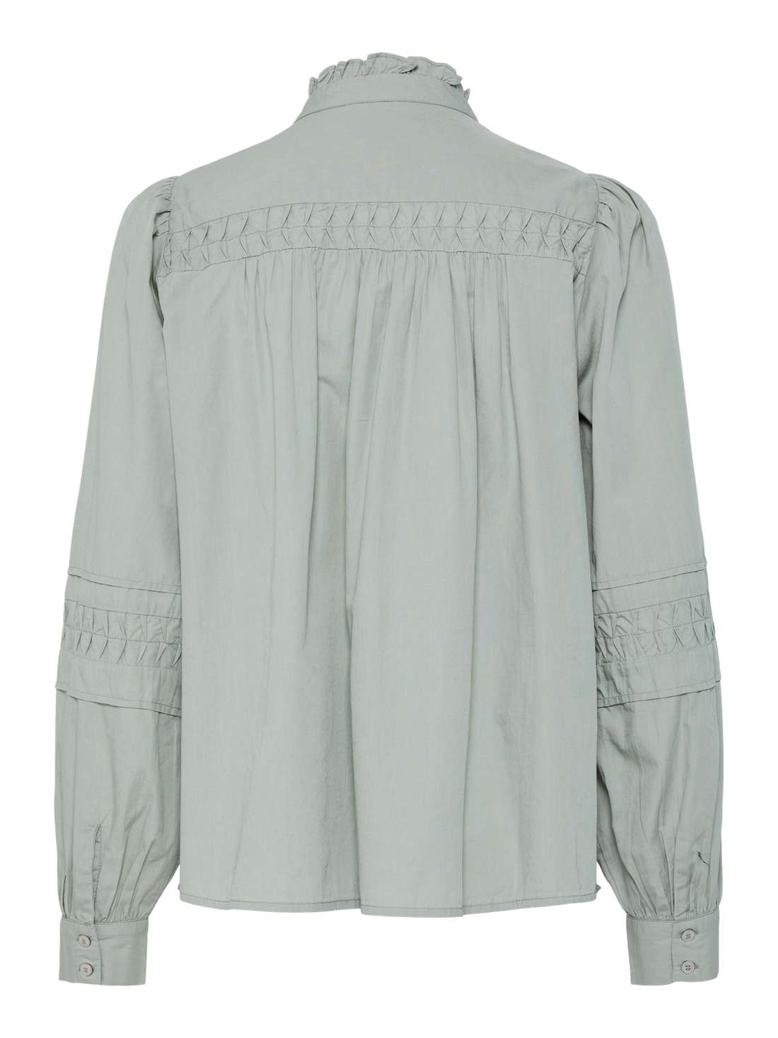 YASCREAMA LS SHIRT S. Mellomgrønn
