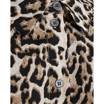 FQMALAY-SHIRT Leopard
