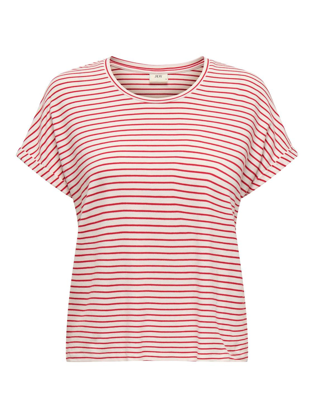 JDYSISSY S/S O-NECK TOP JRS NOOS Hvit