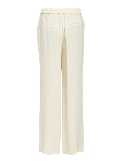 OBJSANNE ALINE WIDE PANT NOOS Lysegrå