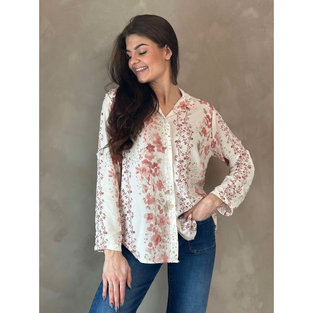 Floria bluse Lys Rosa
