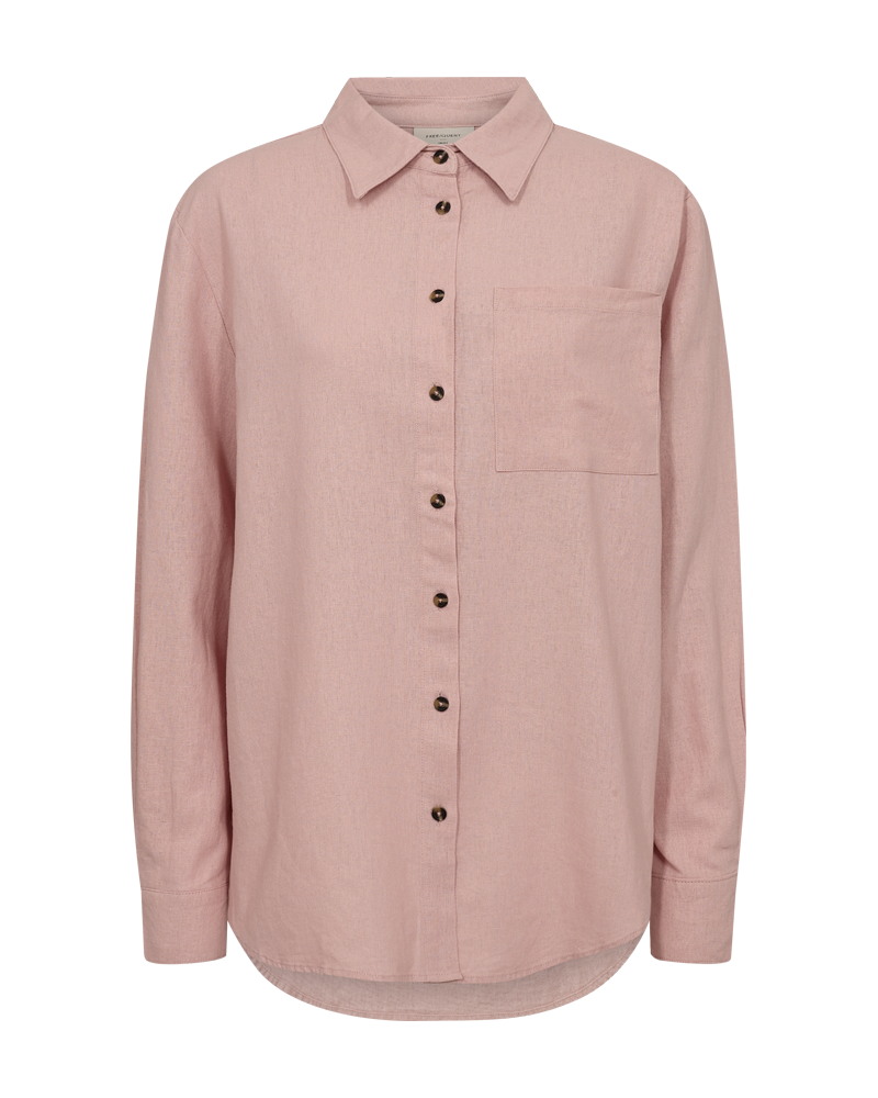 FQLAVA-SH-SIMPLE linskjorte Rosa