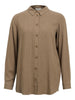 OBJSANNE L/S SHIRT NOOS lin Mellomgrå