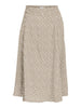 OBJCELESTE HW SKIRT REP Beige