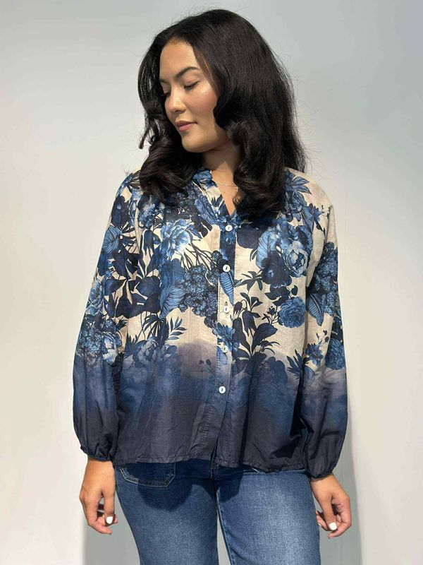 SKY BLUSE Blå