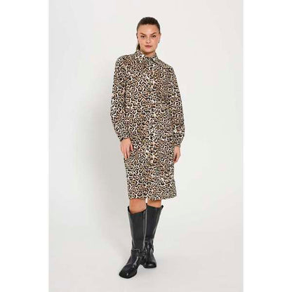 FQMALAY-DRESS Leopard