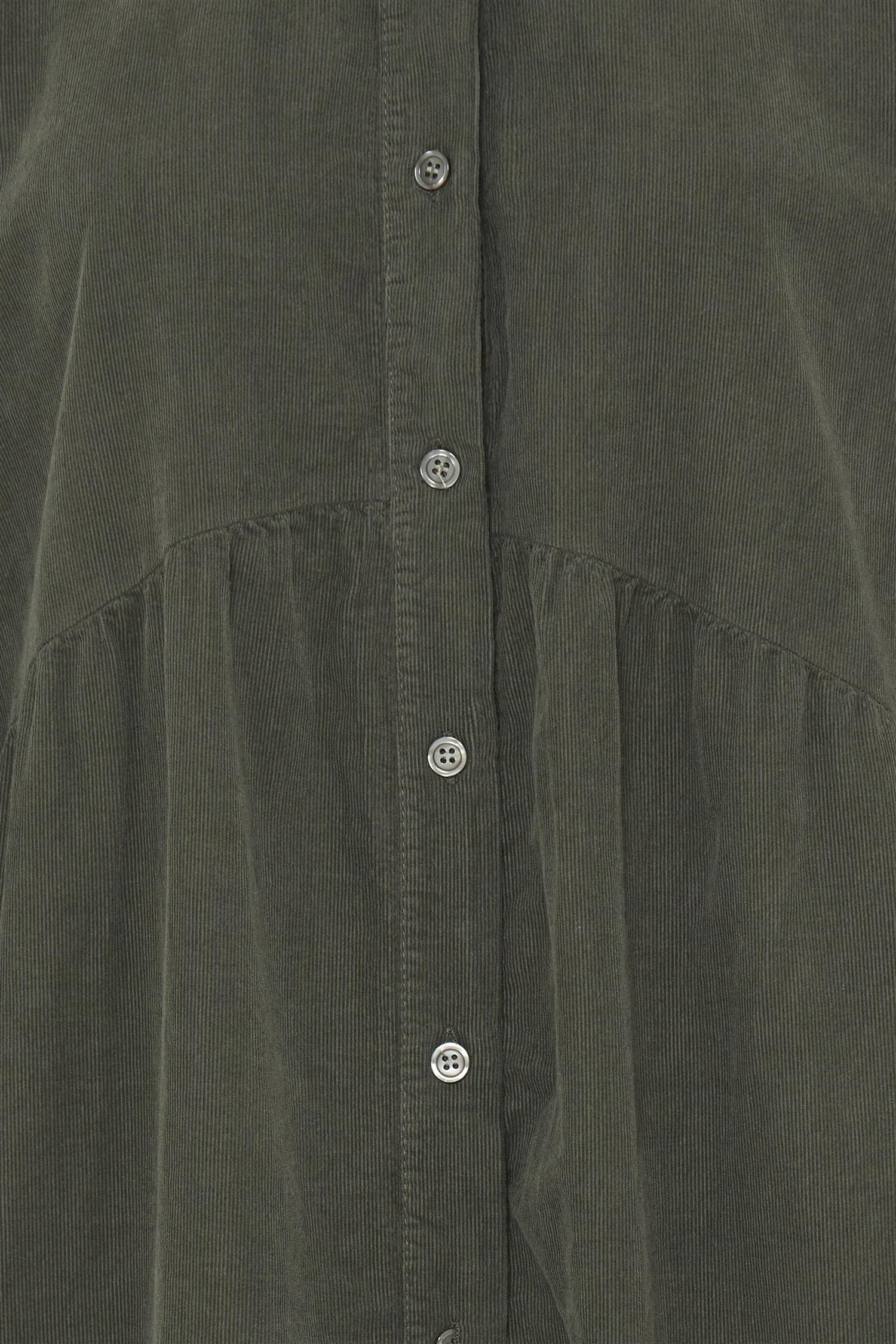 Sbladycord Dress Dusty Olive