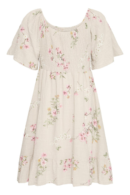 SBALEXA NF SHORT DRESS Sandshell