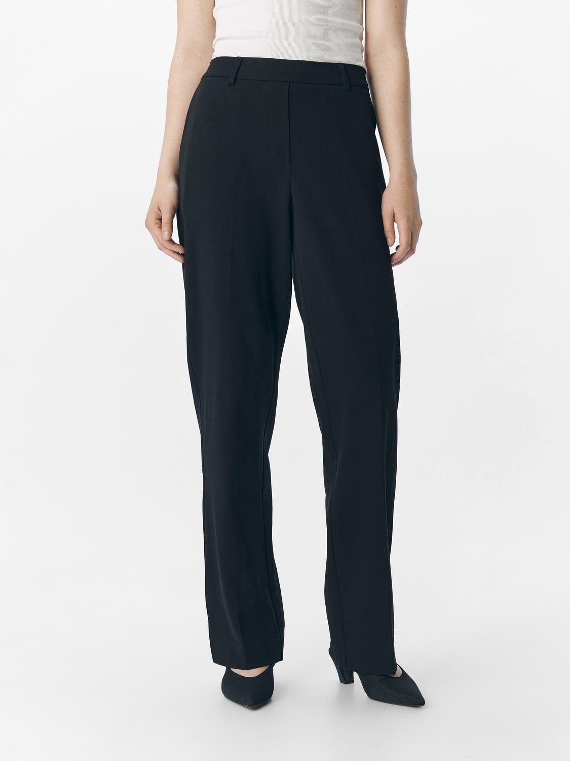 Objlisa Mw Straight Pant Noos Sort