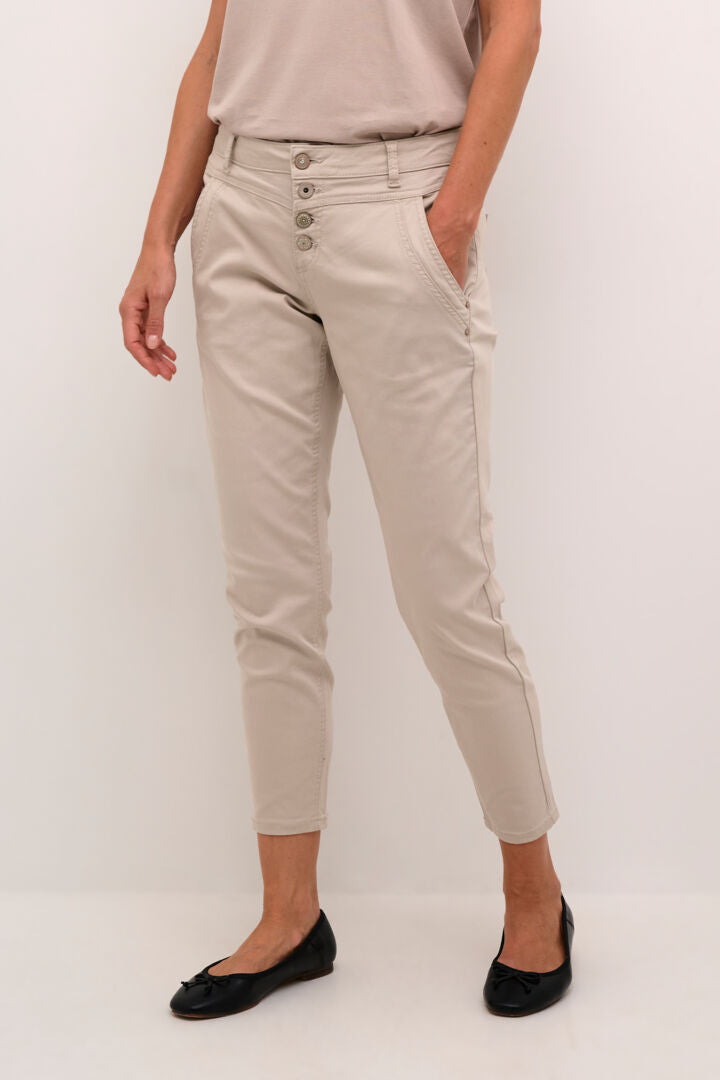 CRPAULA 7/8 twill-Baiily fit Lys Beige