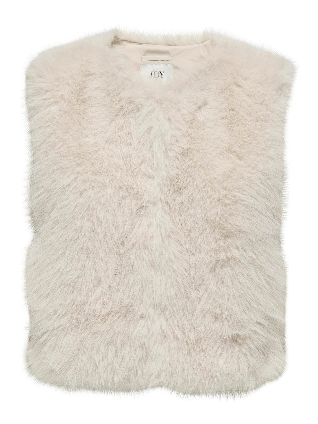 Jdyora Faux Fur Waistcoat Otw Sie Off-White